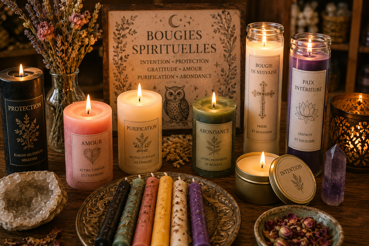 BOUGIES SPIRITUELLES