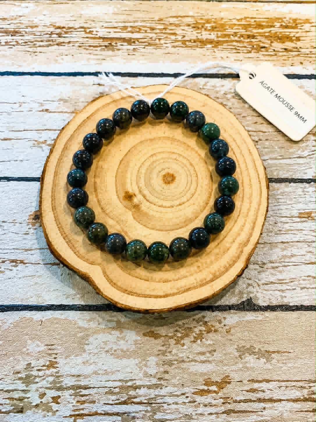 AGATE ARBRE 8MM